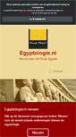 Mobile Screenshot of egyptologie.nl