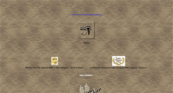 Desktop Screenshot of egyptologie.com
