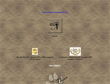 Tablet Screenshot of egyptologie.com